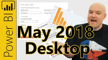 Power BI Desktop Update - May 2018