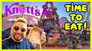 DOES KNOTT'S HAVE THE BEST FOOD FESTIVAL! | Boysenberry Festival | Knotts Berry Farm