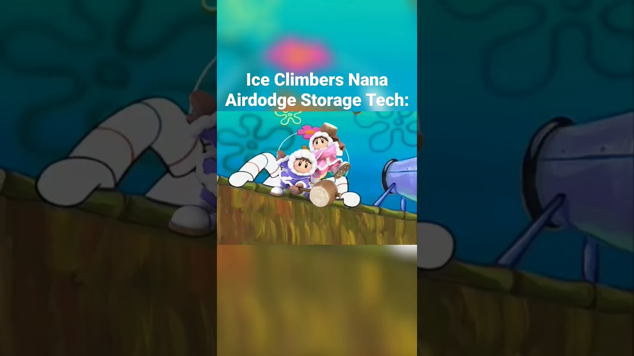 Ice Climbers Nana Airdodge Storage! 