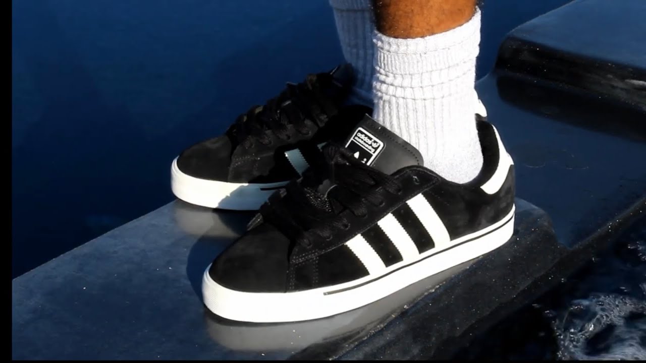 Adidas Campus Vulc Skate Shoe Review and on Feet #adidasskateboarding # adidas - YouTube