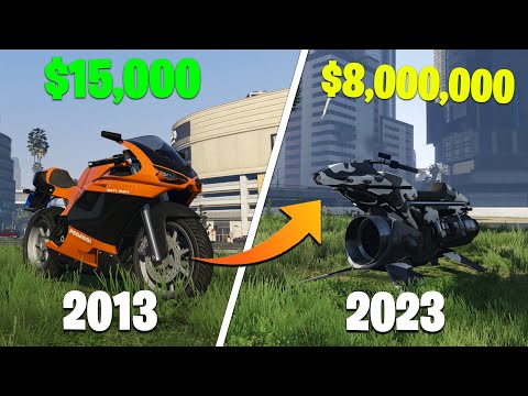 Old GTA Online vs Current GTA Online - 2013 vs 2021