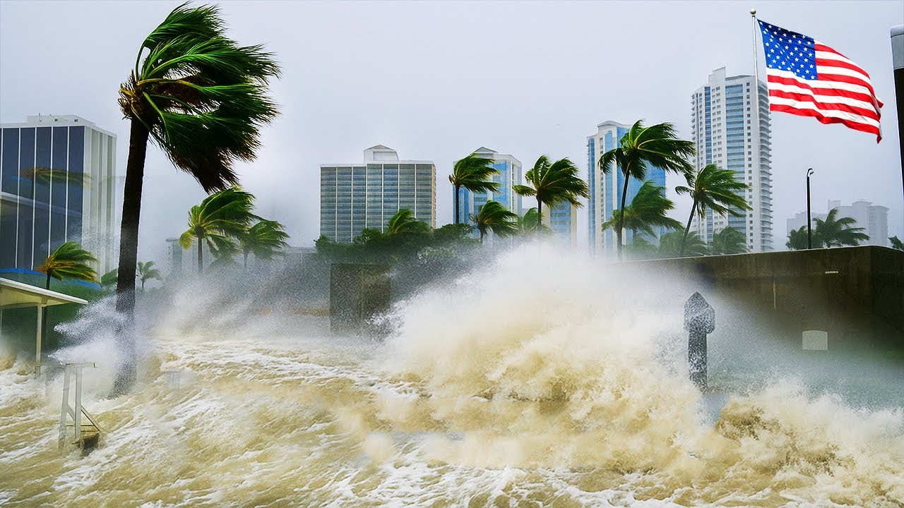 CHAOS in South Carolina! Storm Chantal SLAMS Myrtle Beach with Violent Winds & Destructive Surf
