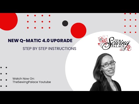 Q-matic 4.0- Cara memperbarui komputer BERNINA Q-matic dan mesin BERNINA Anda