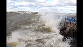 Waves at Holland State Park
