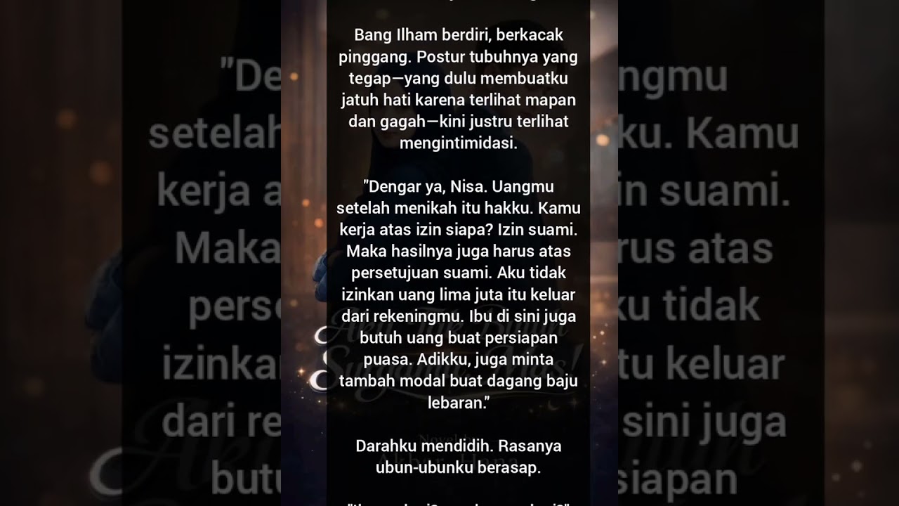 Aku Tak Butuh Surgamu, Mas! 