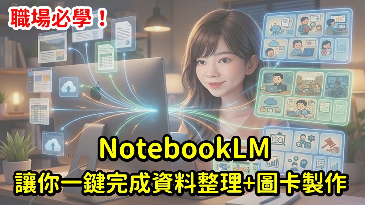 新手也能做出高質感資訊圖表!NotebookLM 自動整理內容+生成圖卡完整教學 縮圖
