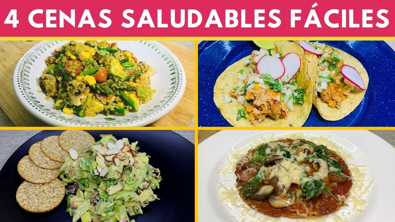 Cenas Saludables RICAS, Adiós kilos extras, baja de peso comiendo |Cocina de  Addy - YouTube