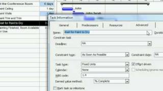 Microsoft Project - Task Types (Fixed Work, Units, Duration)