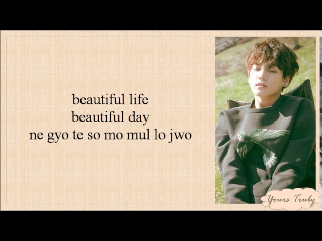 Бтс слушать чонгука. Чонгук beautiful Days. Beautiful Life OST.