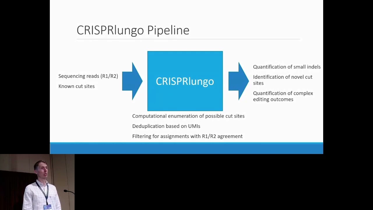 Quantification of complex genome editing events... - Kendell Clement - HiTSeq - Abstract - ISMB 2022