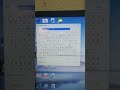 💯🥰How to open your character map through run Command #character#map#computer #sorts#windows#run#sort