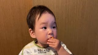 1歳6ヶ月boyの夜ご飯の様子をライブ配信❣ありがとうございました