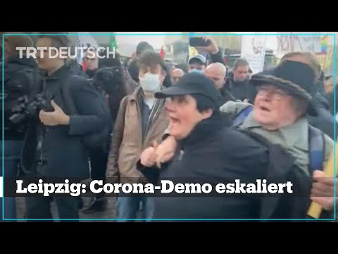 Leipzig: Corona-Demo eskaliert