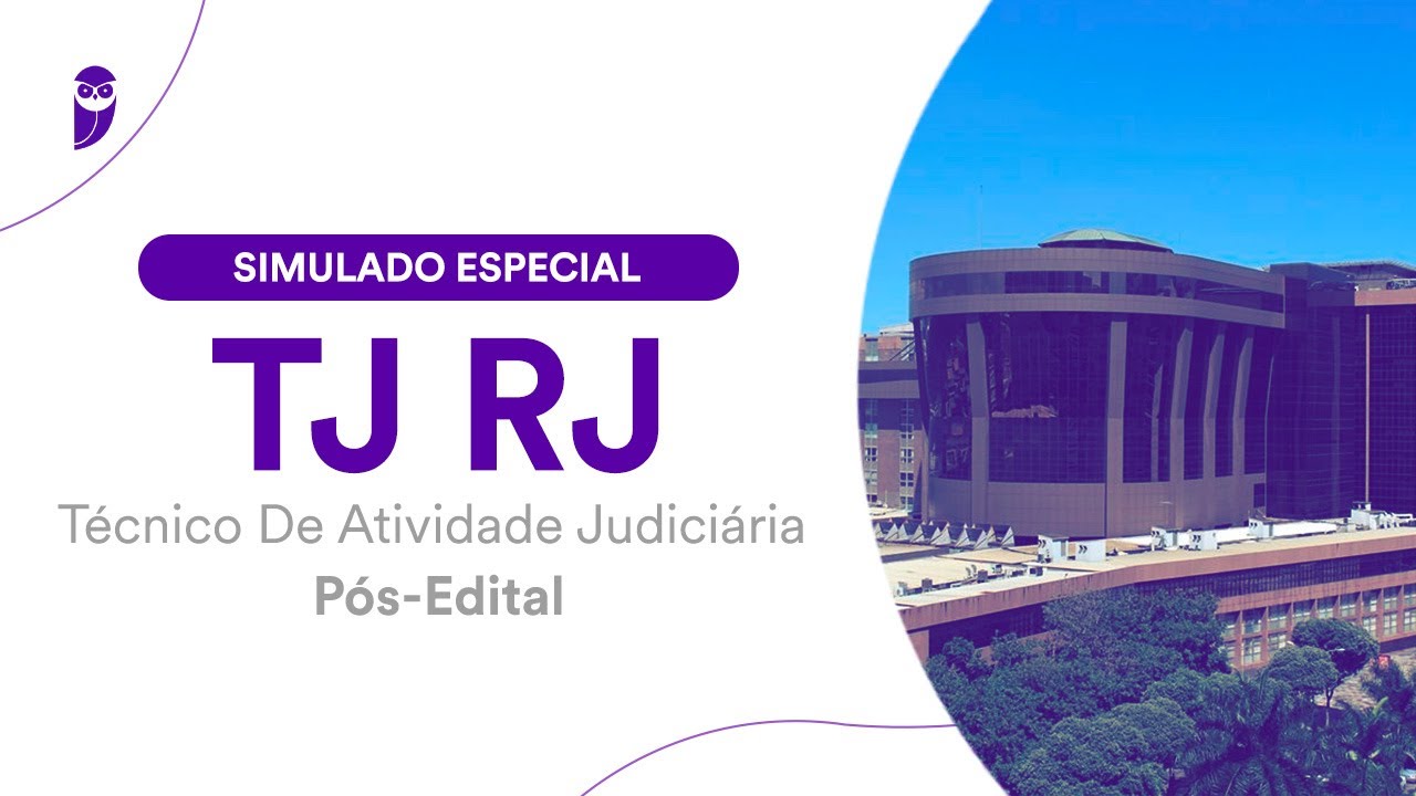 Simulado Especial TJ RJ - Técnico de Atividade Judiciária - Pós-Edital - Correção