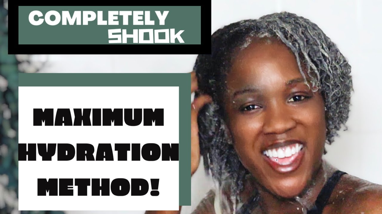MAXIMUM HYDRATION METHOD FOR TYPE 4 HAIR For Low Porosity Hair Using