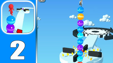 Stack Rider (IOS/Android) Gameplay Walkthrough All Levels - Part 2