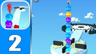 Stack Rider (IOS/Android) Gameplay Walkthrough All Levels - Part 2