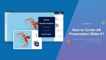 Assemblr Studio 101: How to Create AR Presentation Slides #1