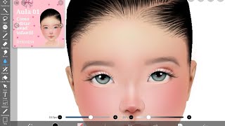 IMVU Female Child Head – Edited in IbisPaint (Perfect for RPG!)