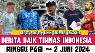 ⚽ STY BIKIN GEMETER SKUAD TANZANIA~ Berita Timnas Indonesia Hari Ini ~ PERMINTAAN STY Langsung