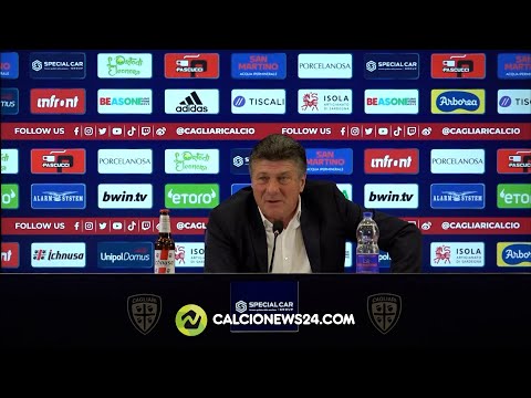 Conferenza stampa Mazzarri pre Udinese-Cagliari: “All’andata avevamo toccato il fondo”