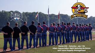 Olney Cropdusters vs DC Grays | Game #34: Intern Appreciation Night (Saturday July 11th)