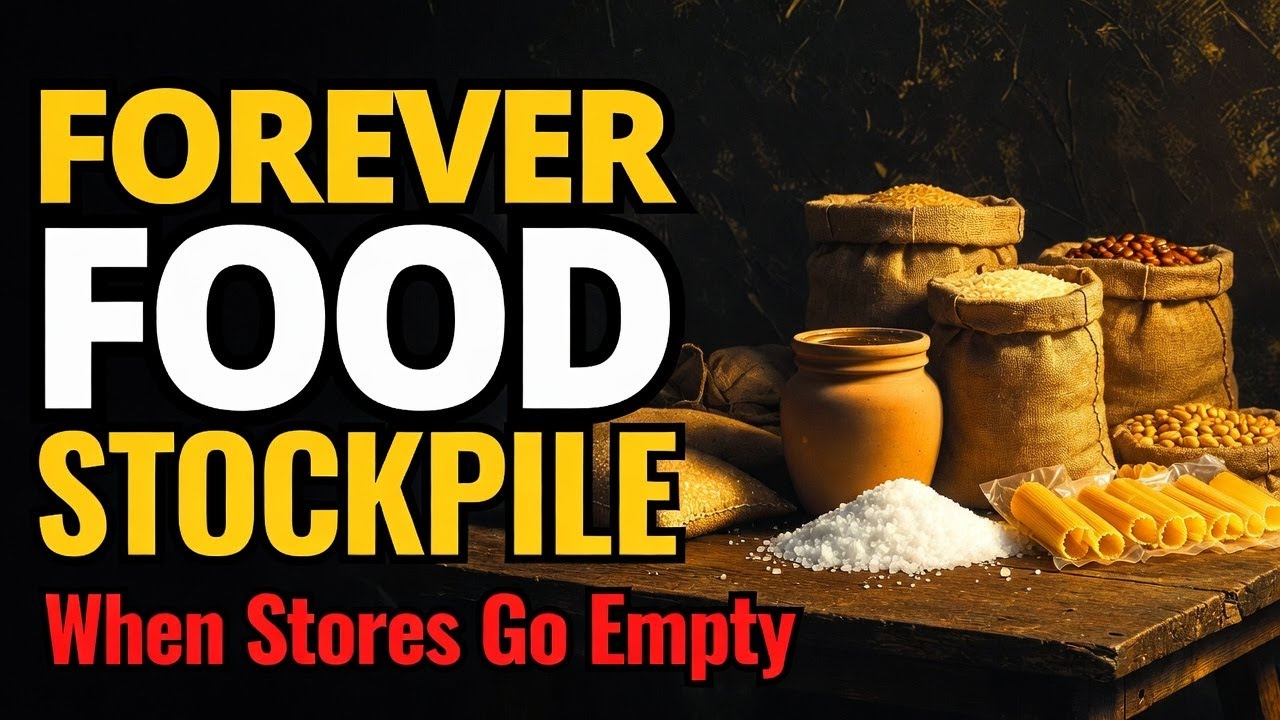 10 Survival Foods That NEVER Go Bad (Ancient Stockpile Secrets They Don’t Teach You)