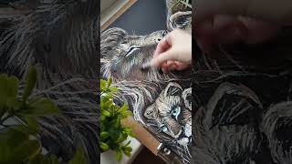 Просто Любовь !❤️ #Shortvideo #Art #Oilpastel #Painting #Love #Lions  #Лев #Рисунок #Shorts #Pastel