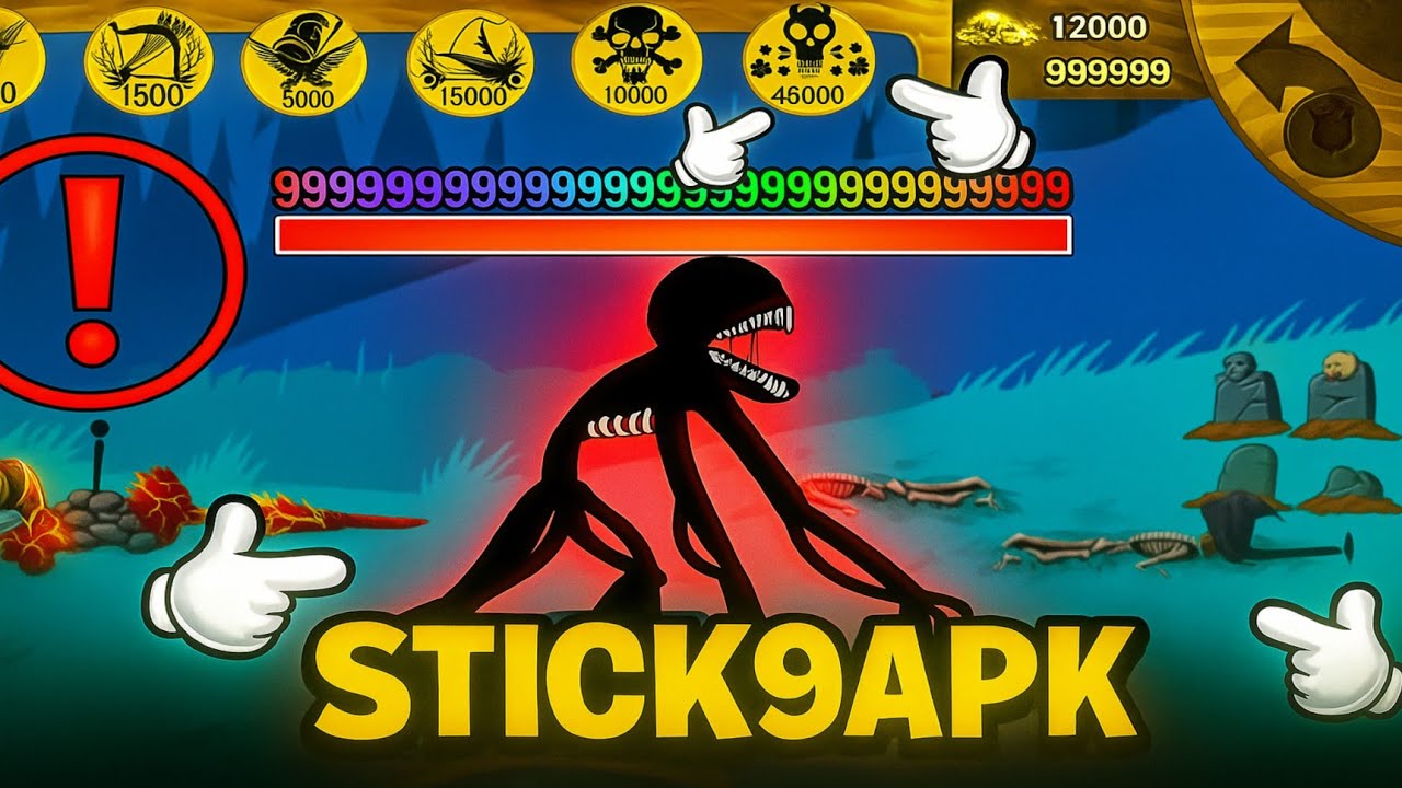 ZOMBIE 9999999999999 | STICK WAR LEGACY SURVIVAL GAMEPLAY 