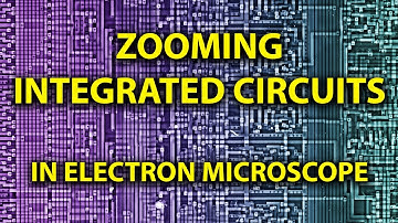 Zooming INTEGRATED CIRCUITS with Electron Microscope!