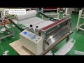 Desktop Compact Automatic Roll to Sheet Cutter Processing Machine Solutions Equipment