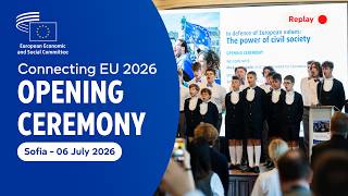 Opening Ceremony and Sofia Boys Choir | Connecting EU 2026
