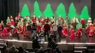 2021 LeGrande Elementary K-3 Christmas Program - Reindeer and Puppies and Santa Oh My!
