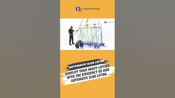Innovative Automatic Slab Lifter | Transform the way you Handle Slabs #aardwolf #slab #lifting