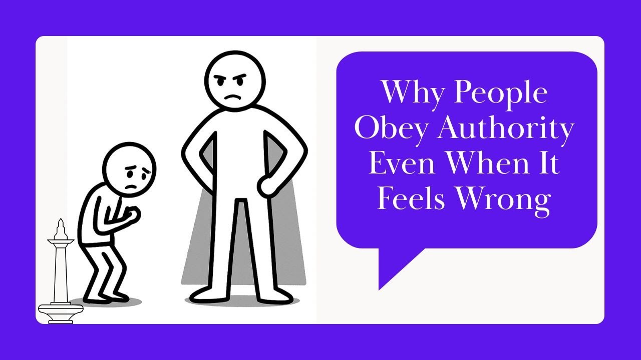 Why People Obey Authority Even When It Feels Wrong