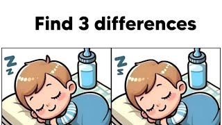 Only 2% can find all three differences⁉️🔥 Eyesight test! 🤔