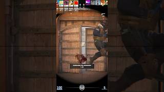O dia que a AWP encaixou absurdamente no warm-up 😂 #cs2 #riffle #awp