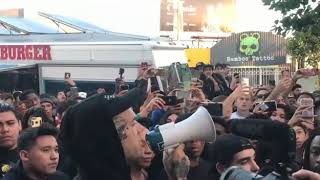 Xxxtentacion Memorial Turns Into A Riot In La Rip X