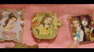 VERY RARE!!! Disney Pin Collection Belle Book Part 1 of 6