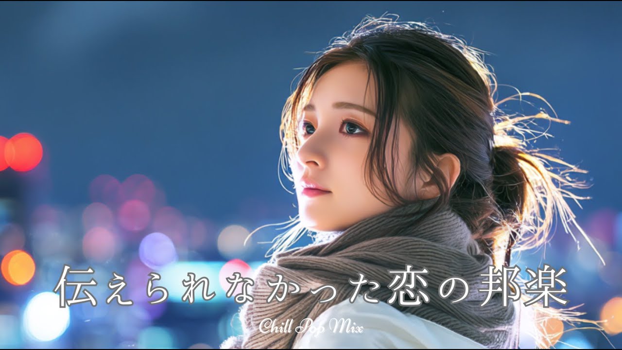 【邦楽 playlist】夜に聴きたい♪伝えられなかった恋のチルポップ｜女性ボーカル｜チルタイム／リラックス／ストレス解消／作業用BGM／クリスマスソング