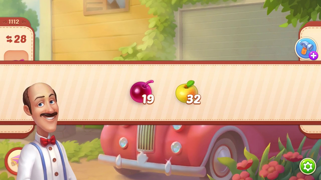 Homescapes level 1112 YouTube