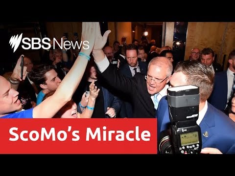 Prime Minister Scott Morrison thanks Australia after 'miracle' election victory