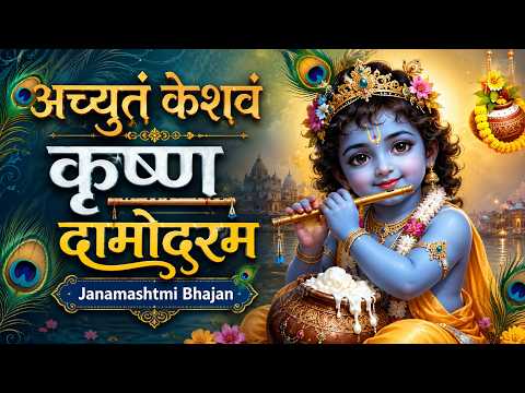 अच्युतं केशवं कृष्ण दामोदरम् | Janamashtmi Bhajan | Devotional Bhakti songs