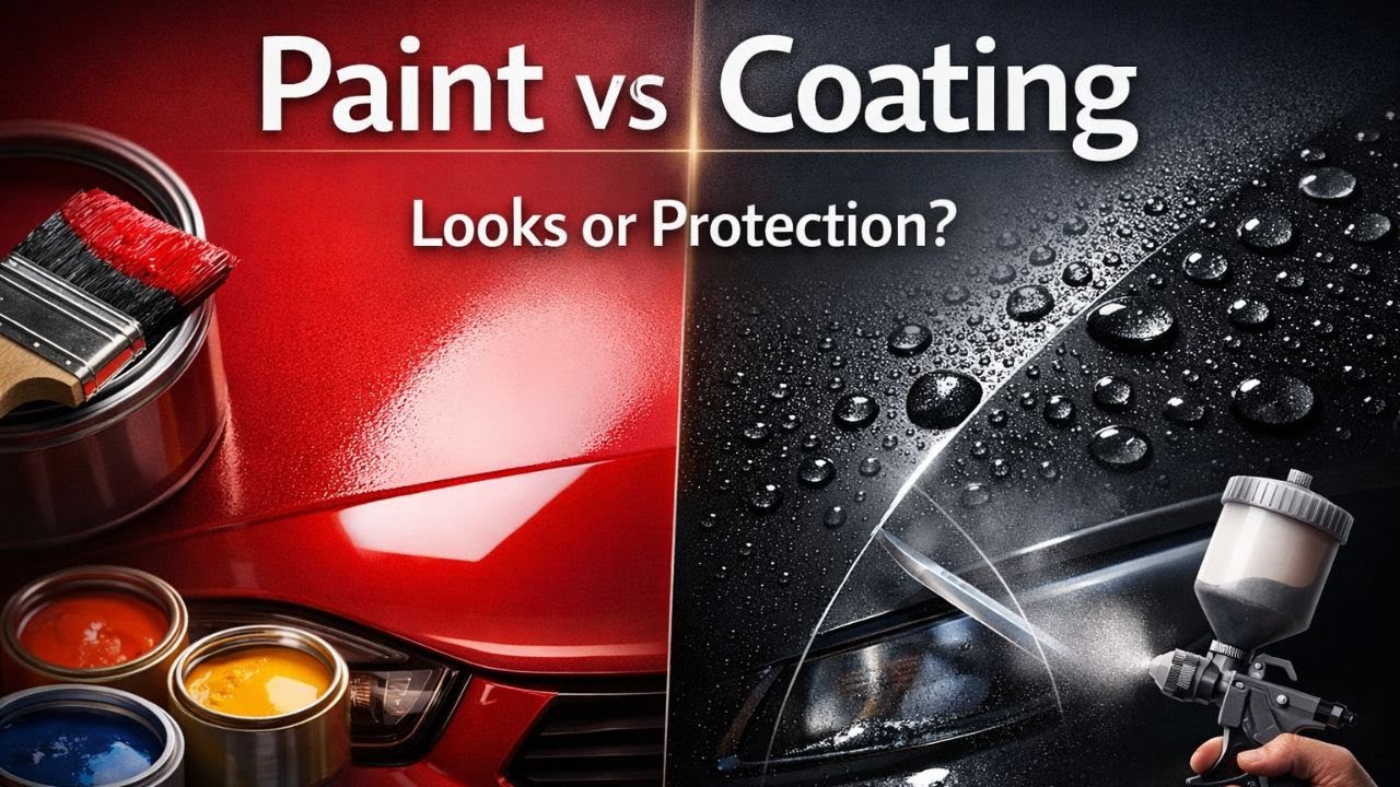 🎨 Paint vs Coating: What’s the Real Difference?