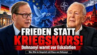 "German interests? - Merz was outraged!" Max Otte in conversation with Klaus von Dohnanyi