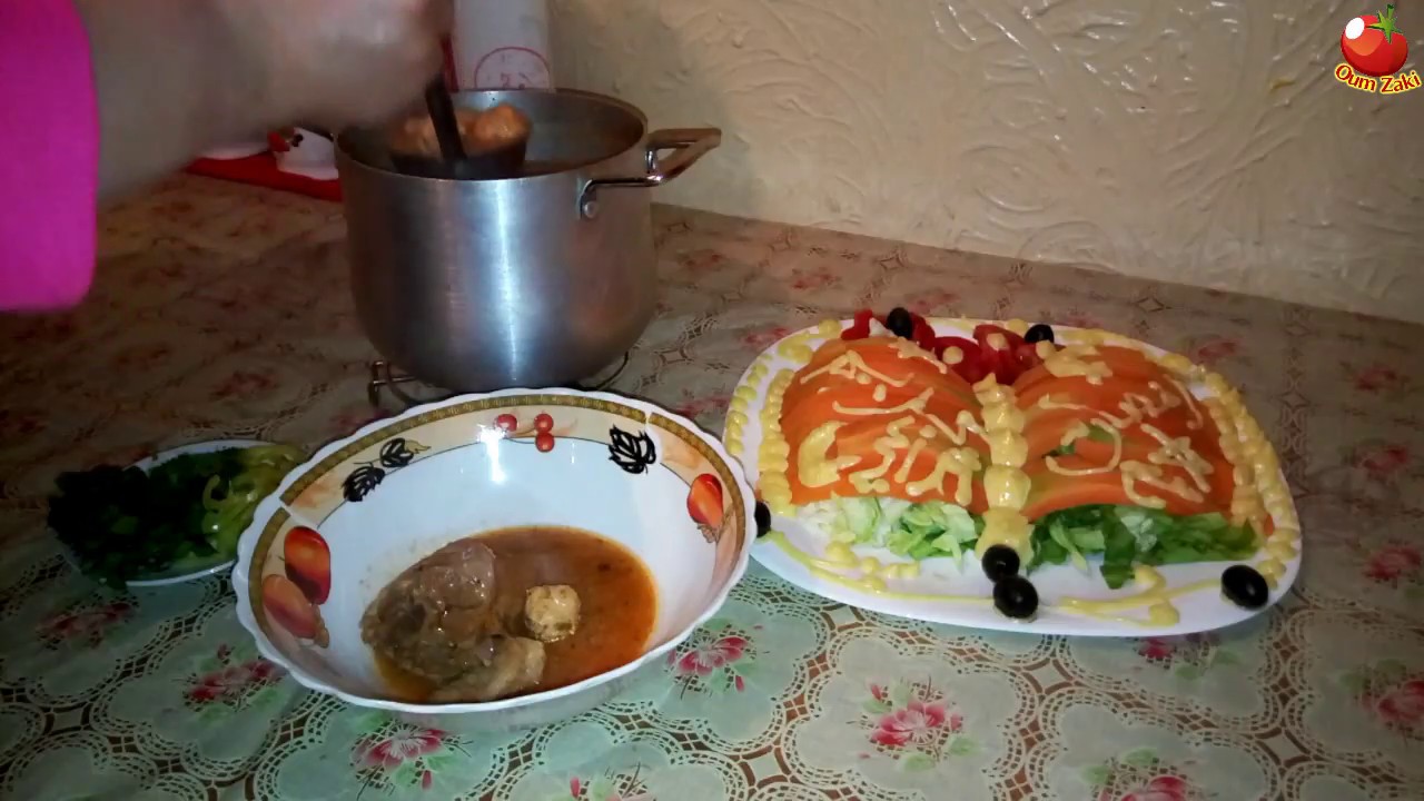 وصفات أم زكي - تحضيرات رمضان شربة سطايفية