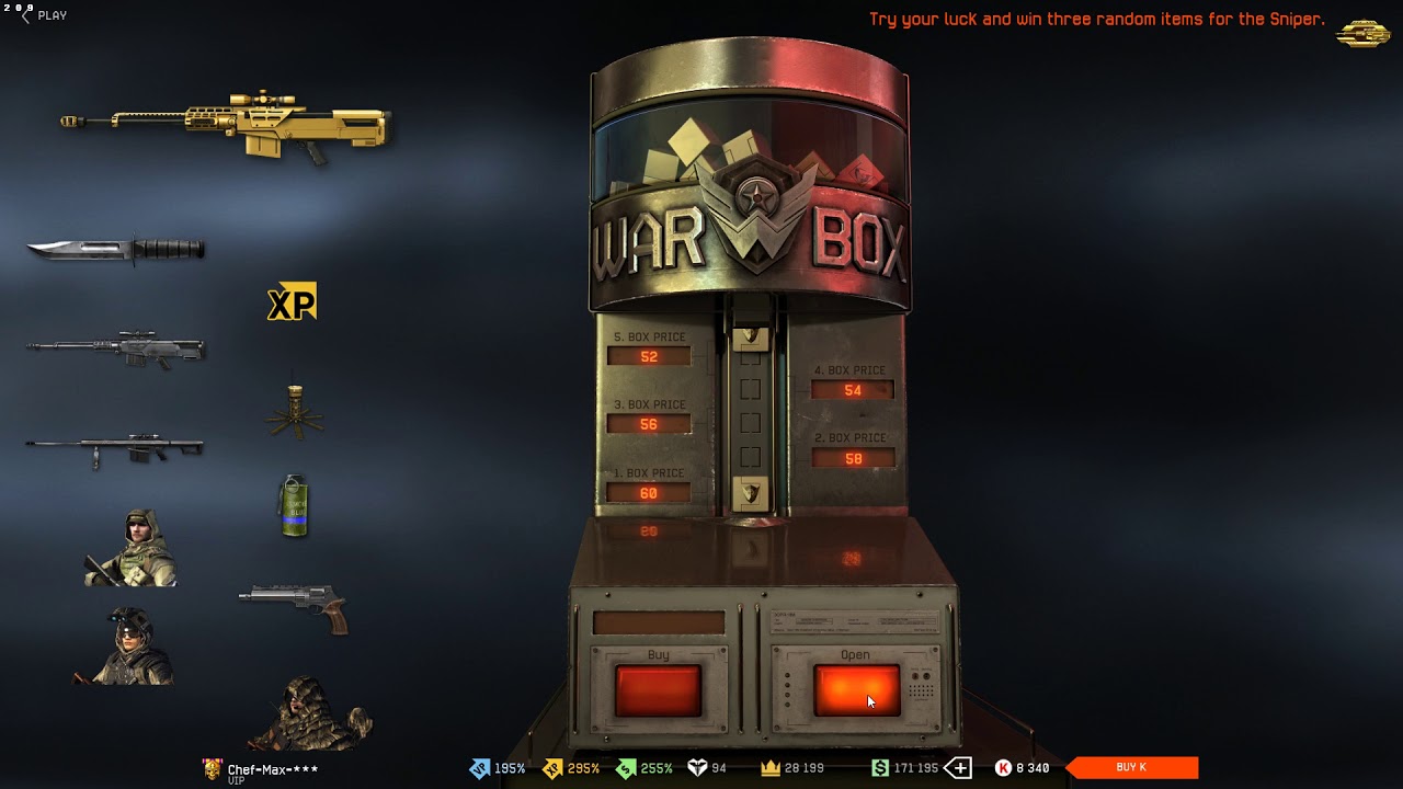 Warface.eu BT50 GOLD (Random box)