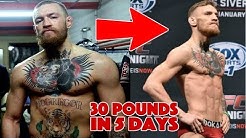 How MMA Fighters Lose 30 Pounds in 5 Days - How to Cut Weight FAST 