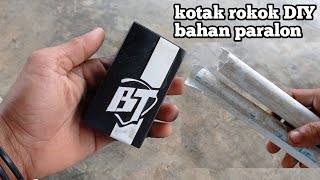 kotak rokok slide double lock