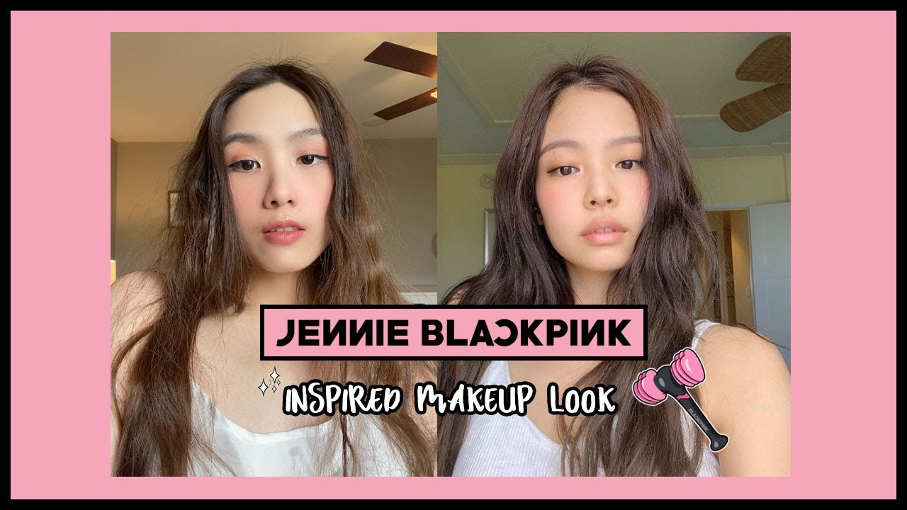 JENNIE BLACKPINK💄Inspired Makeup Look 👀 แต่งหน้าทำผมตามเจนนี่แบล็คพิ้งค์ | ChaChaaim